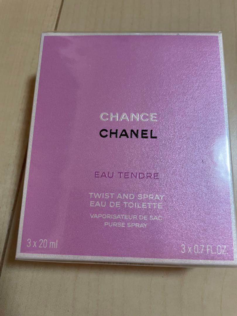 香水(女性用) CHANEL CHANCE Eau Tendre 3x20ml