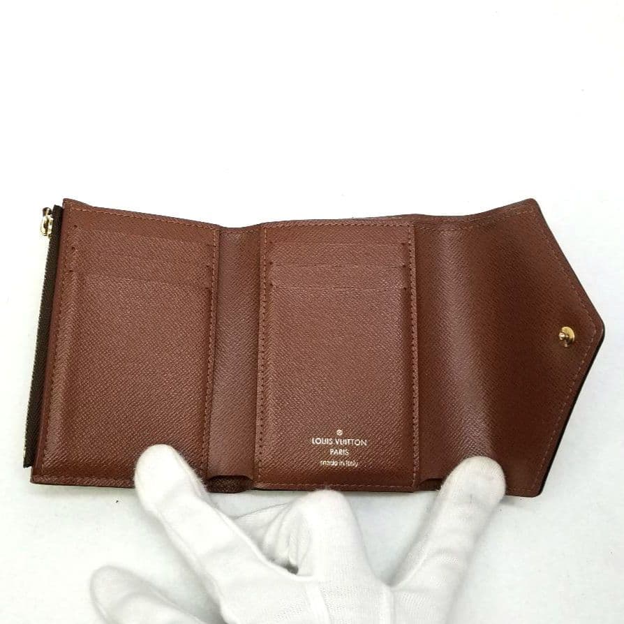 ルイヴィトン モノグラム ポルトフォイユ ヴィクトリーヌ コンパクト財布 IC