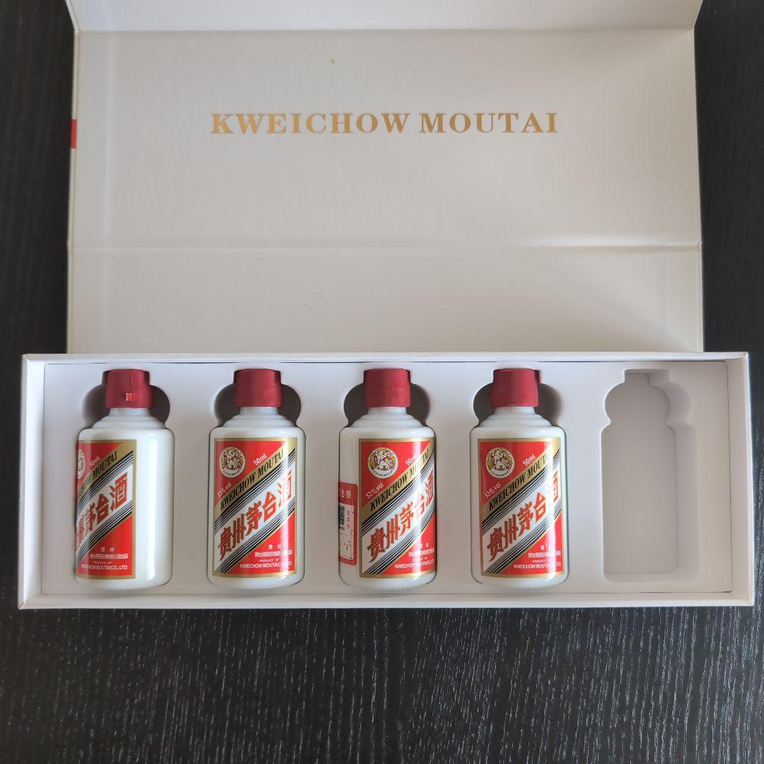 貴州茅台酒Kweichow Moutai 4本