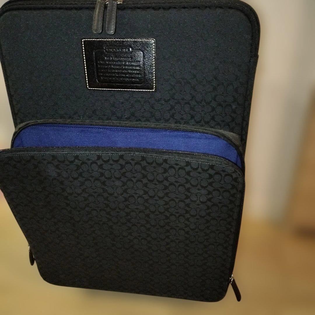 土日限定値下げ☆COACH ブラック キャリーケース