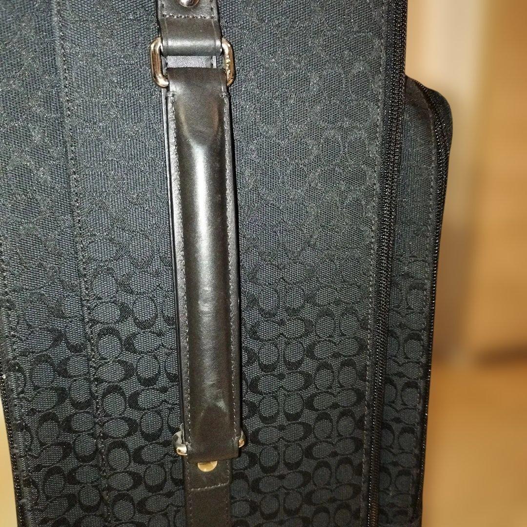 土日限定値下げ☆COACH ブラック キャリーケース