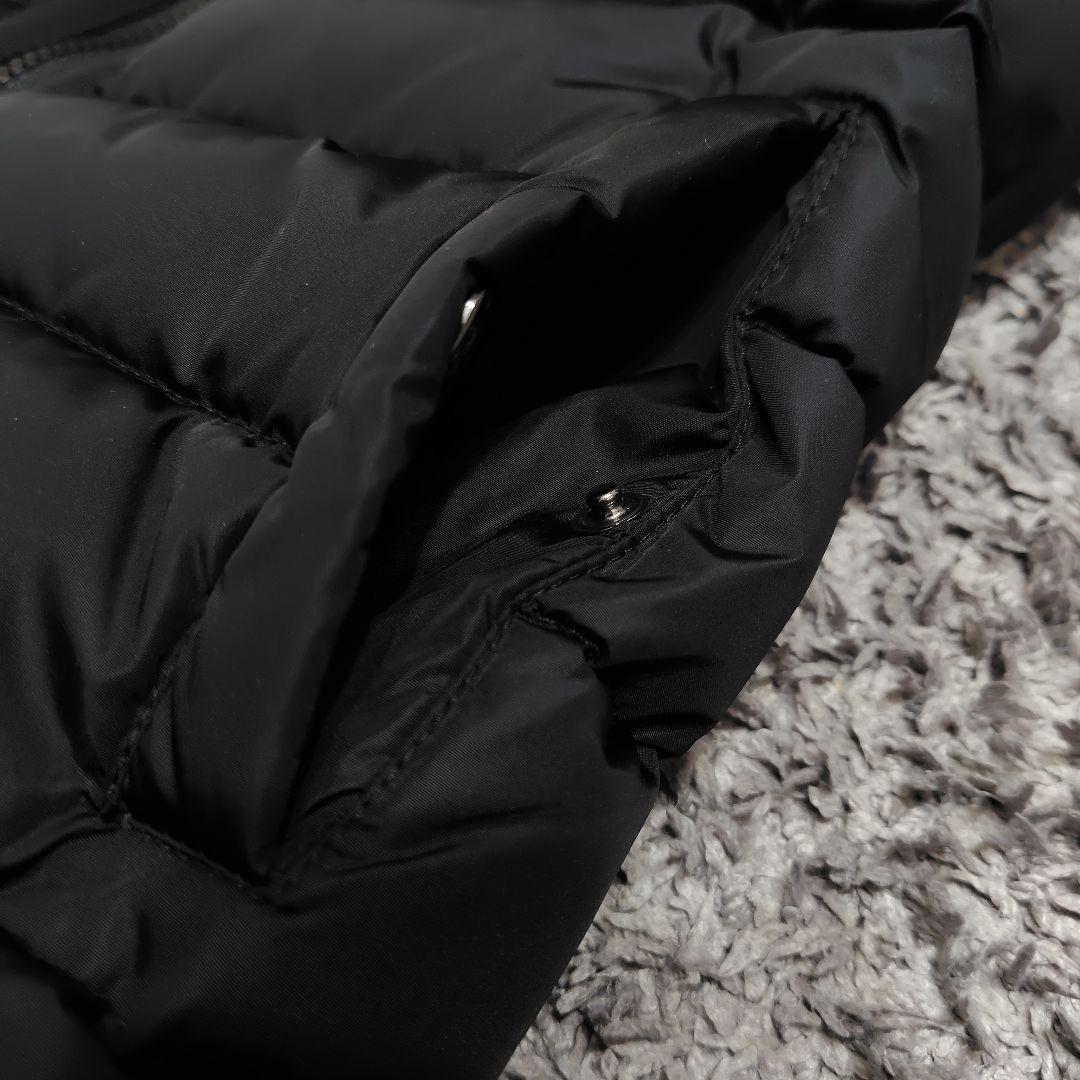 モンクレール × サカイ Masae ダウンベスト ジレ レディース 黒 00