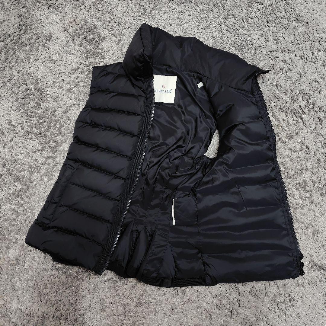 モンクレール × サカイ Masae ダウンベスト ジレ レディース 黒 00