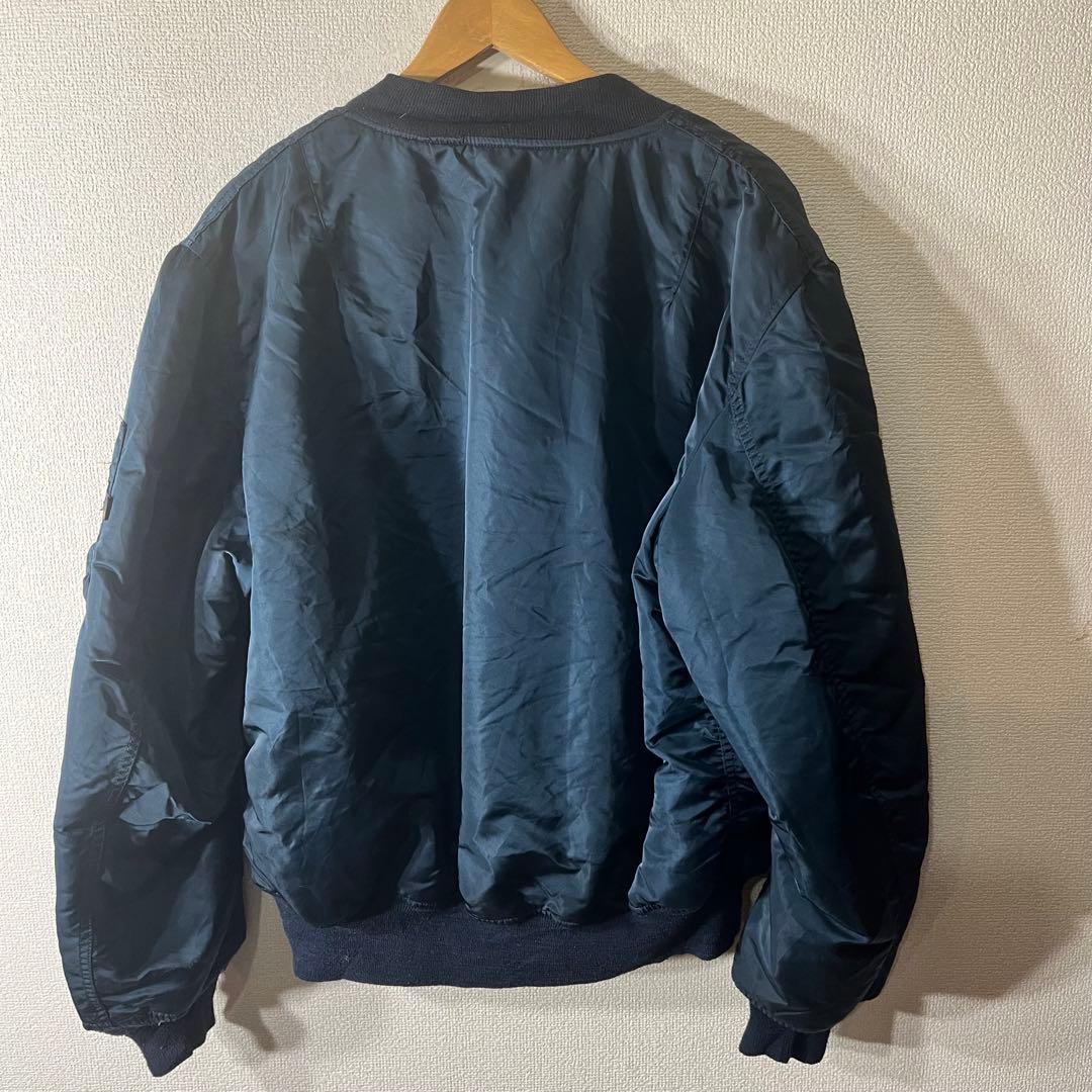 ビンテージ　90's usa MA-1 フライトジャケット　ミリタリー　アルファ