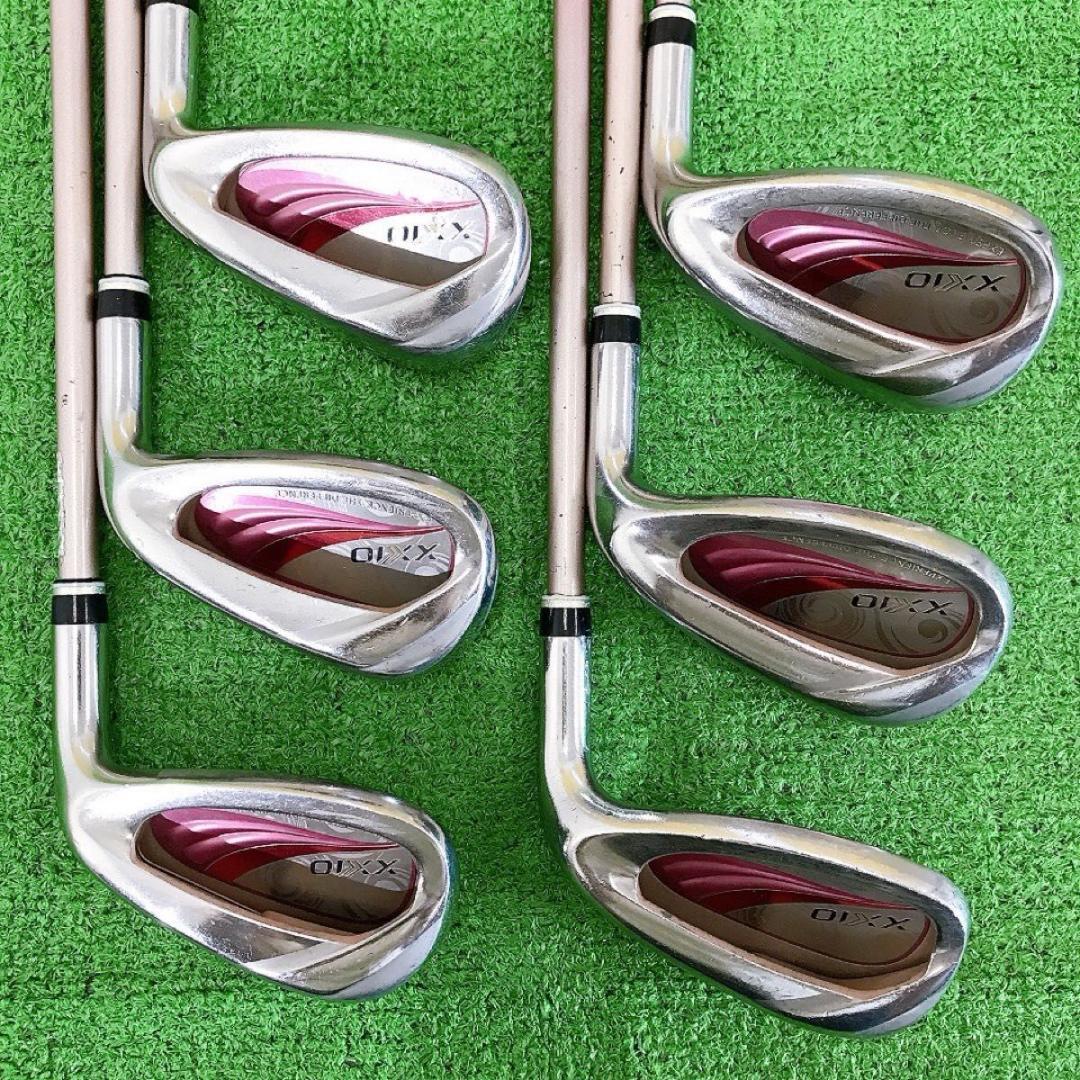 チ89★ゼクシオイレブン XXIO11代目 6本レディースアイアンセット A