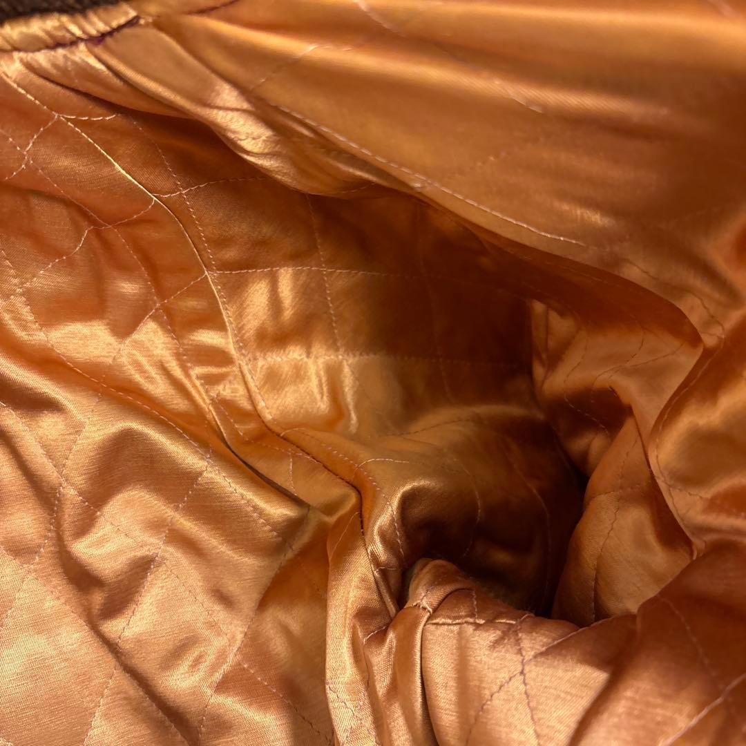 激レア⭐️BUZZ RICKSON スタジャン 刺繍　ワインレッド XLサイズ相当