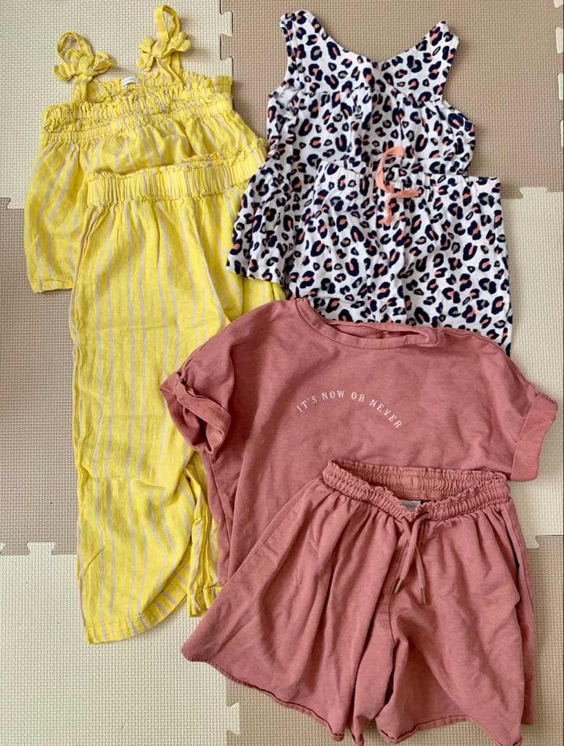 子供服　夏服　まとめ売り　95 100 女の子　古着　75点以上