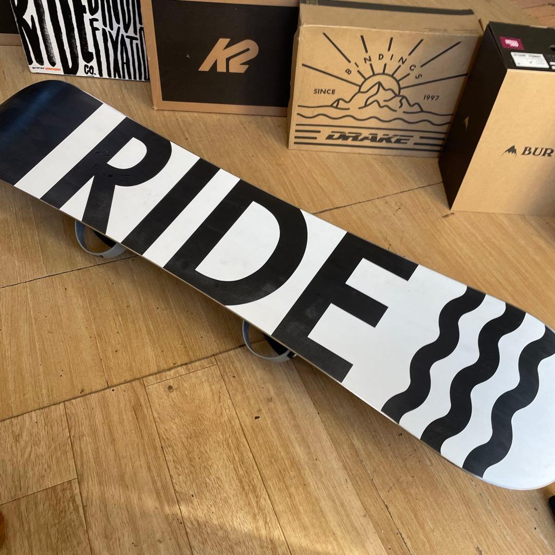 RIDE×FORUM　ライド　バイン付スノーボードセット　138㎝キッズお勧め◎