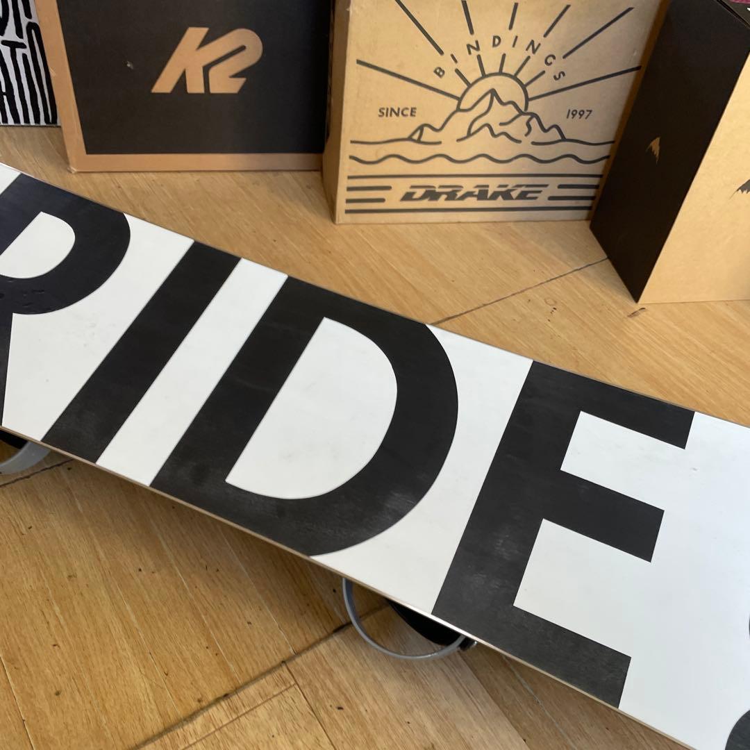 RIDE×FORUM　ライド　バイン付スノーボードセット　138㎝キッズお勧め◎