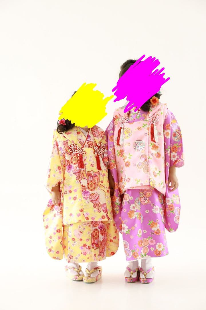 七五三　三才　被布セット着物　女の子　100センチ