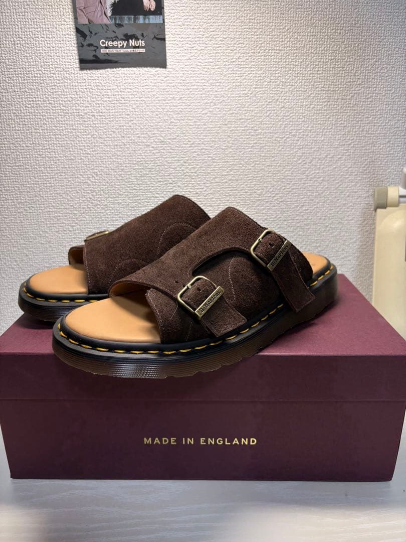 《新品未使用》Dr.Martens サンダル DAYNE DARK BROWN