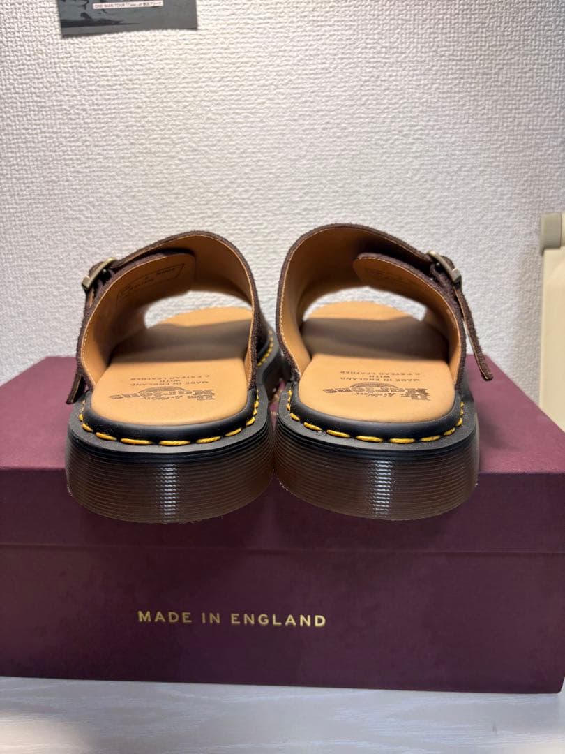 《新品未使用》Dr.Martens サンダル DAYNE DARK BROWN