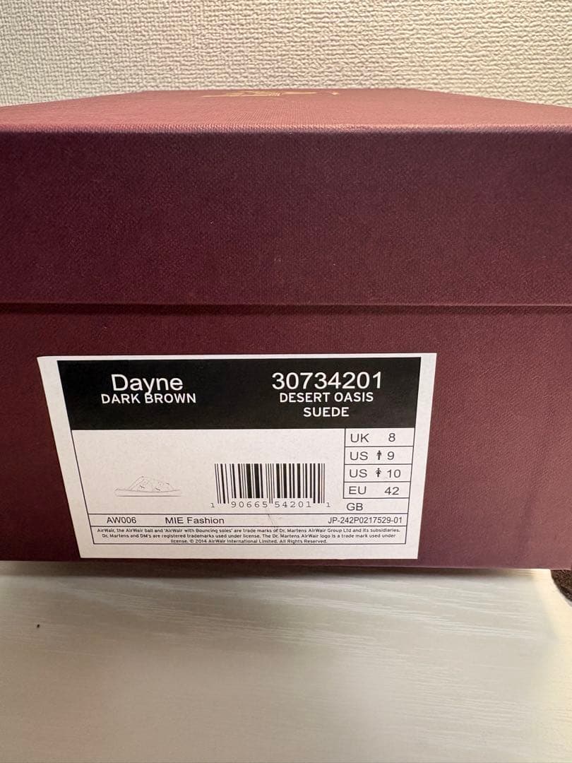《新品未使用》Dr.Martens サンダル DAYNE DARK BROWN
