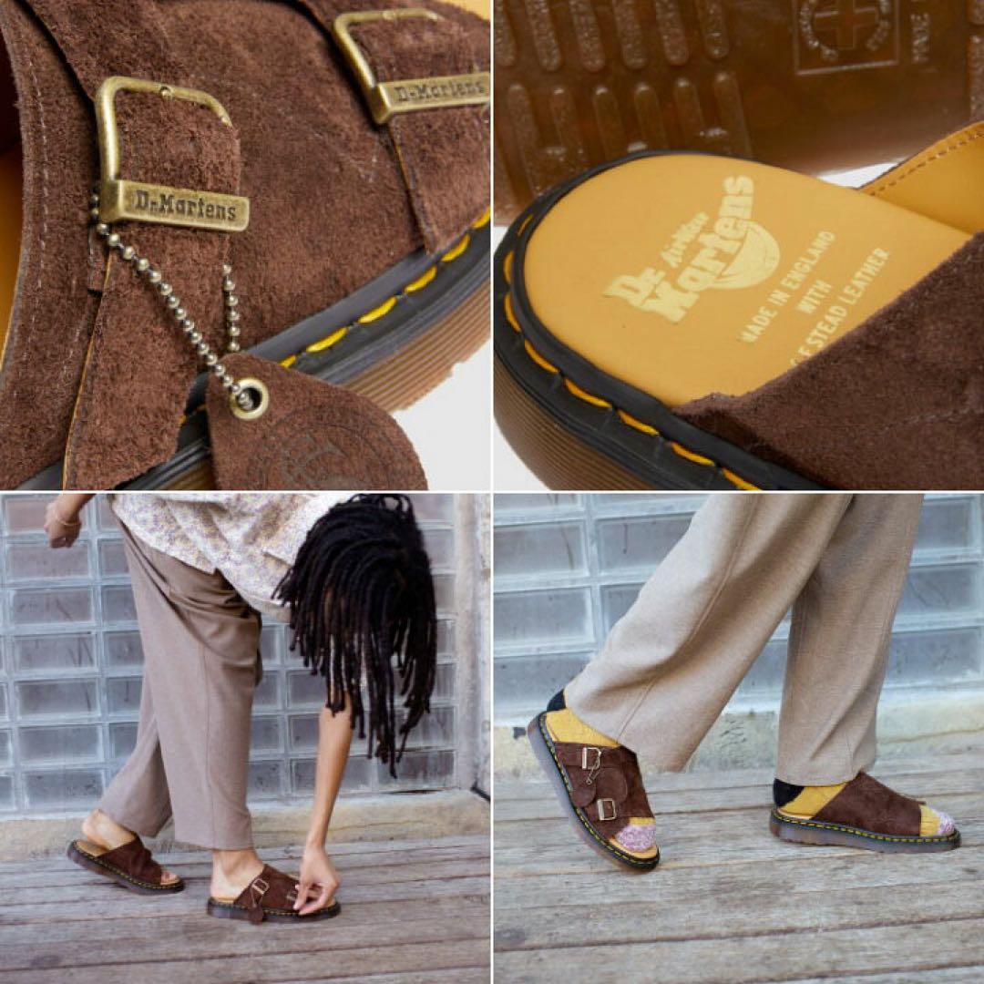 《新品未使用》Dr.Martens サンダル DAYNE DARK BROWN