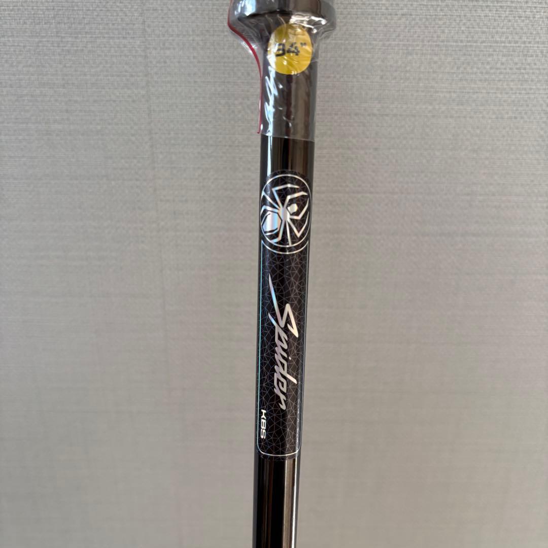 新品未使用 スパイダー ゼロトルク パター 限定カラー ブラック仕様 34インチ