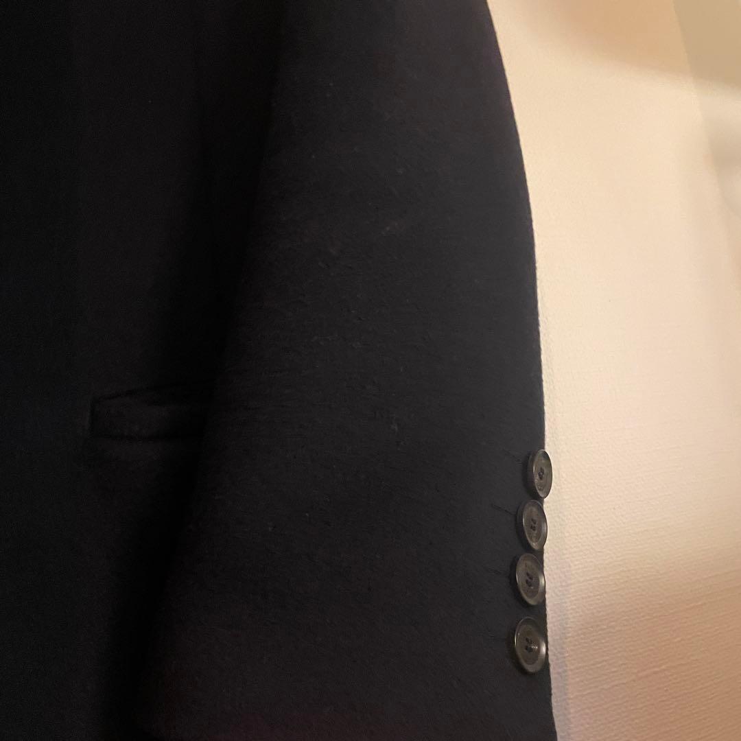 美品Gucci ネイビー チェスターコート ウール素材