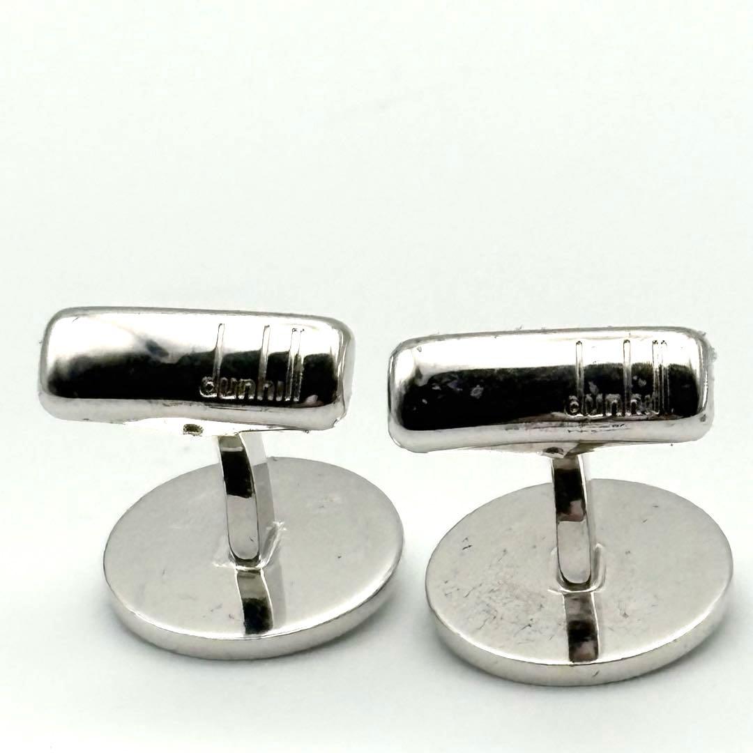 dunhill ダンヒル カフス＆タイピンセット オニキス シルバー925 箱付