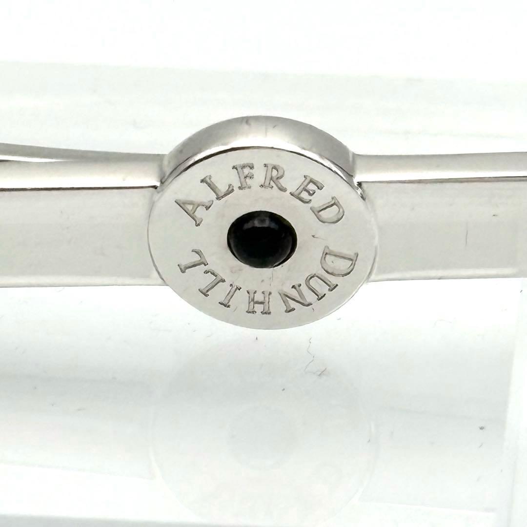 dunhill ダンヒル カフス＆タイピンセット オニキス シルバー925 箱付