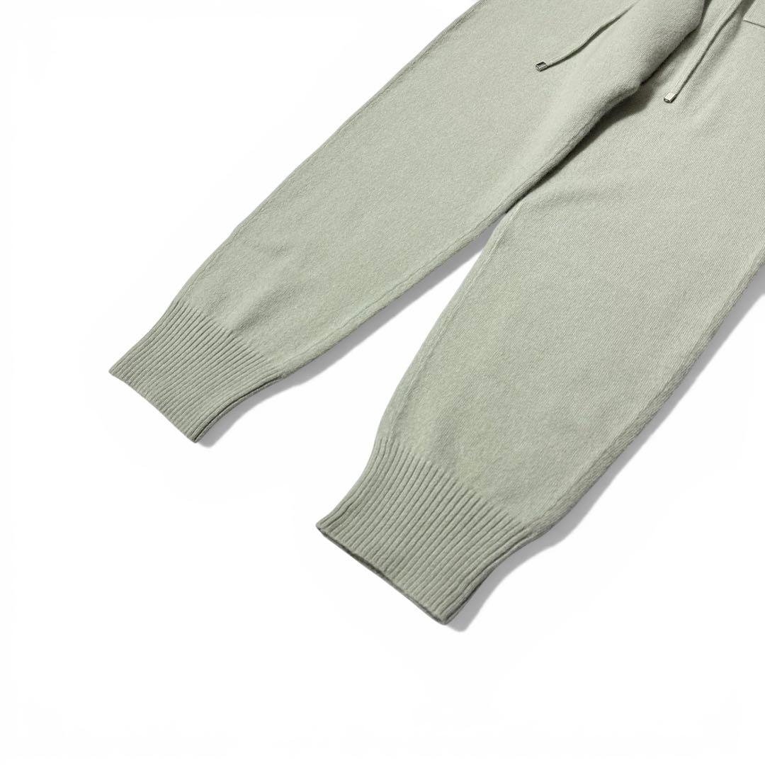 新品タグ付き✨️￥6.4万　エブール　ロンハーマン　カシミアニットパンツ　38