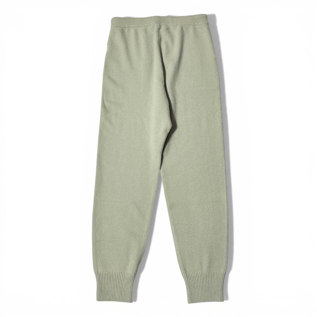 新品タグ付き✨️￥6.4万　エブール　ロンハーマン　カシミアニットパンツ　38