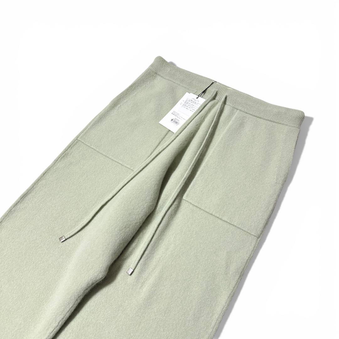 新品タグ付き✨️￥6.4万　エブール　ロンハーマン　カシミアニットパンツ　38