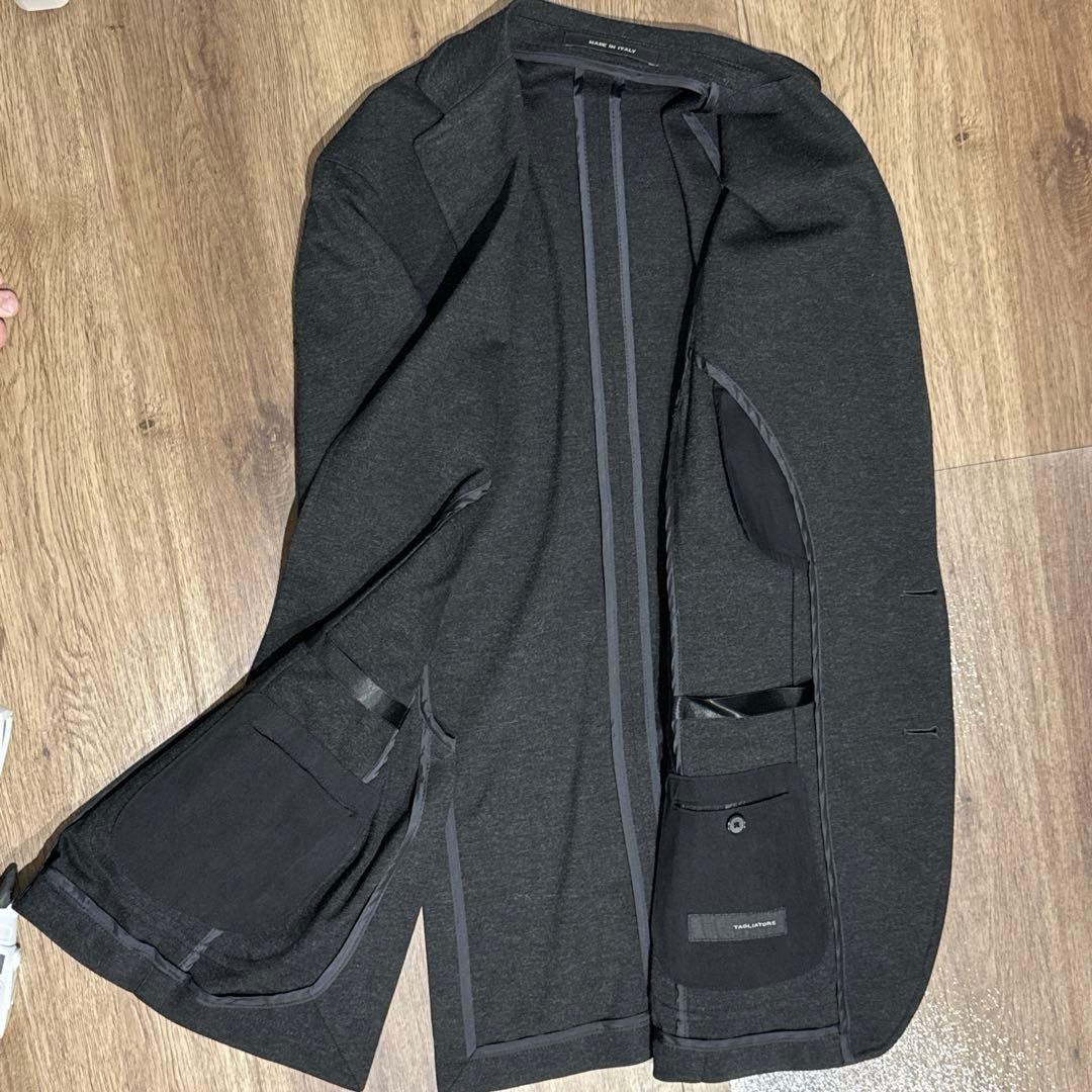 限定値下げ【美品】TAGLIATORE DAKAR ジャージーセットアップ 46