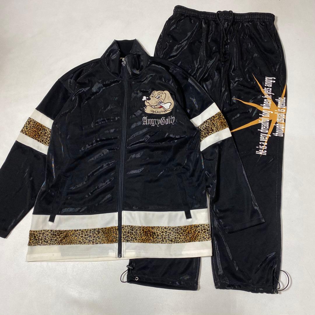 専用　　　GALFY BY CRUTCH ジャージ セットアップ レオパード