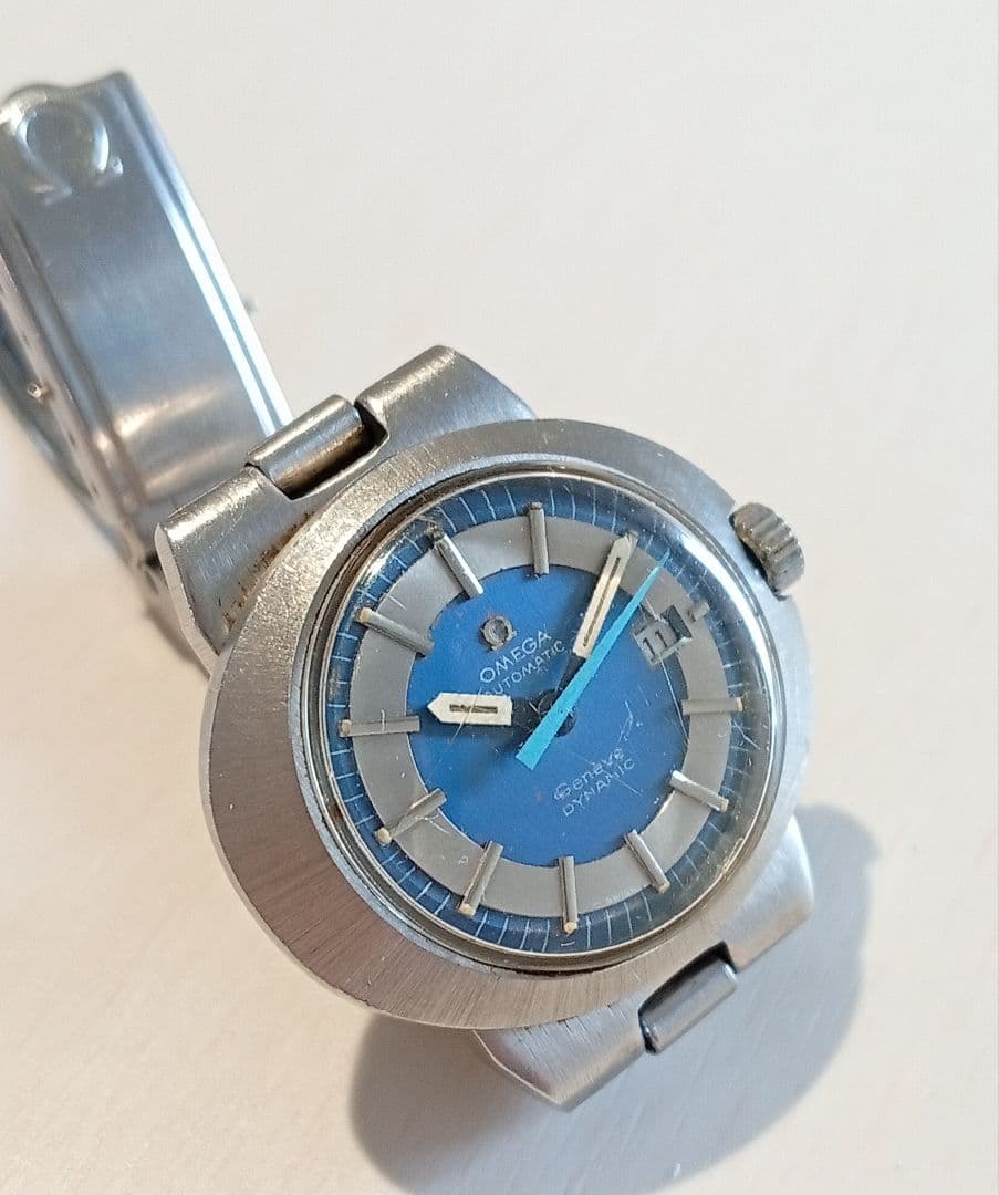 ☆ジャンク☆ OMEGA ジュネーブ ダイナミック TOOL102 自動巻き