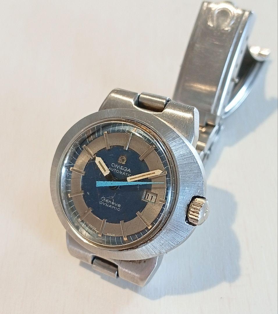 ☆ジャンク☆ OMEGA ジュネーブ ダイナミック TOOL102 自動巻き