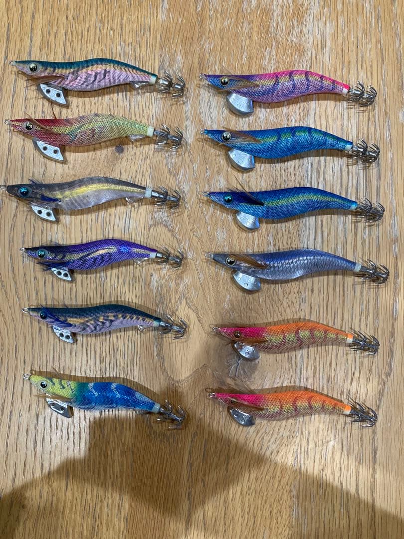 未使用品★エギ12本★総額15000円 エギ王K エギ王ライブ ヤマシタ　アオリ