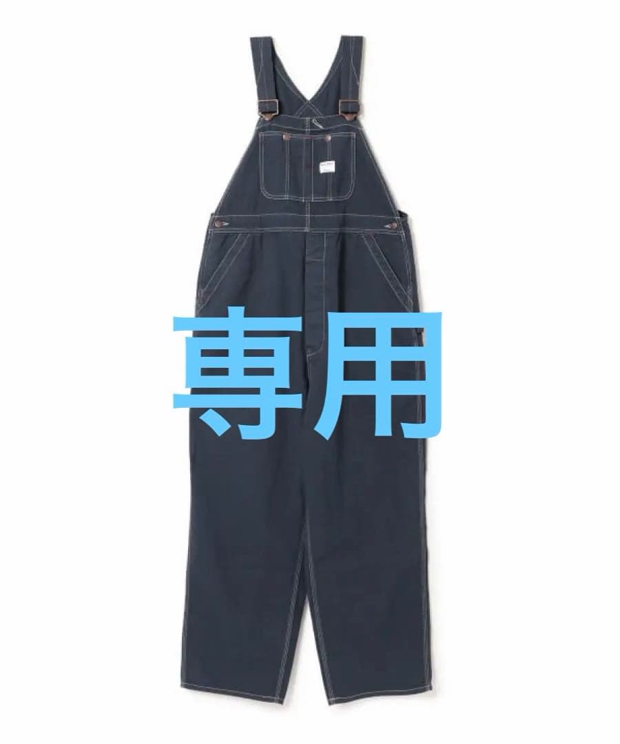 美品*BIGMAC×BEAMSBOY サロペットオーバーオール ネイビー匿名配送