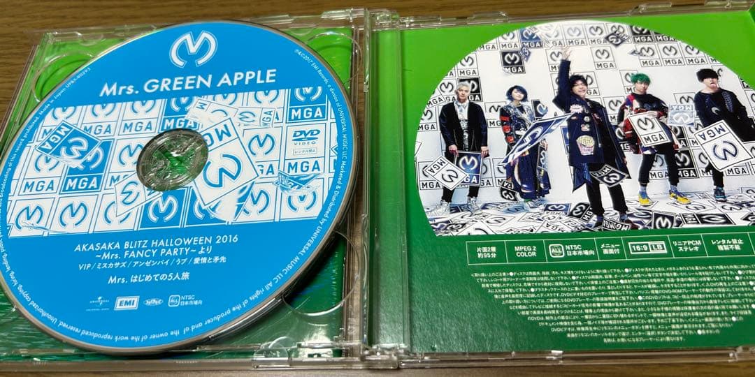 ミセスグリーンアップル　CD+DVD