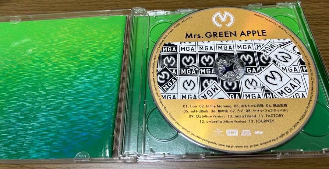 ミセスグリーンアップル　CD+DVD