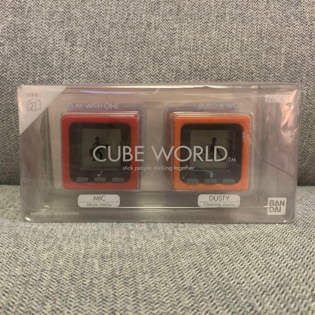 【激レア】CUBE WORLD バンダイ シリーズ2 赤 オレンジ