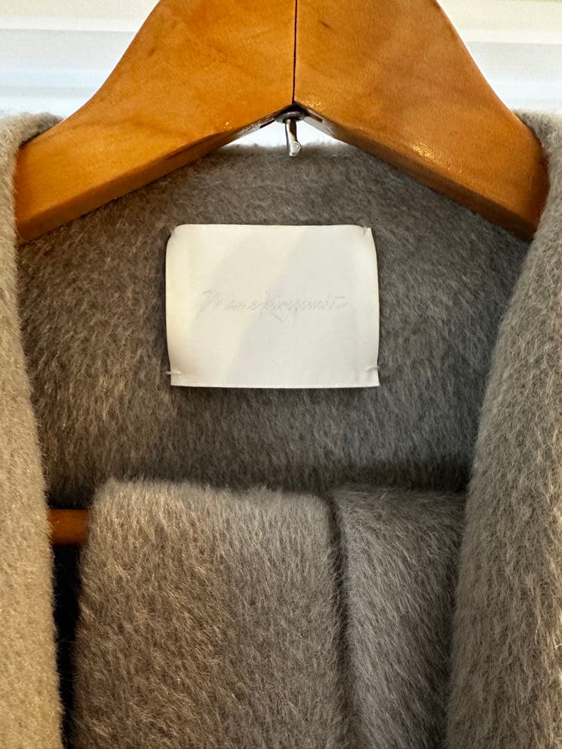 mame ウールシャギージャケット