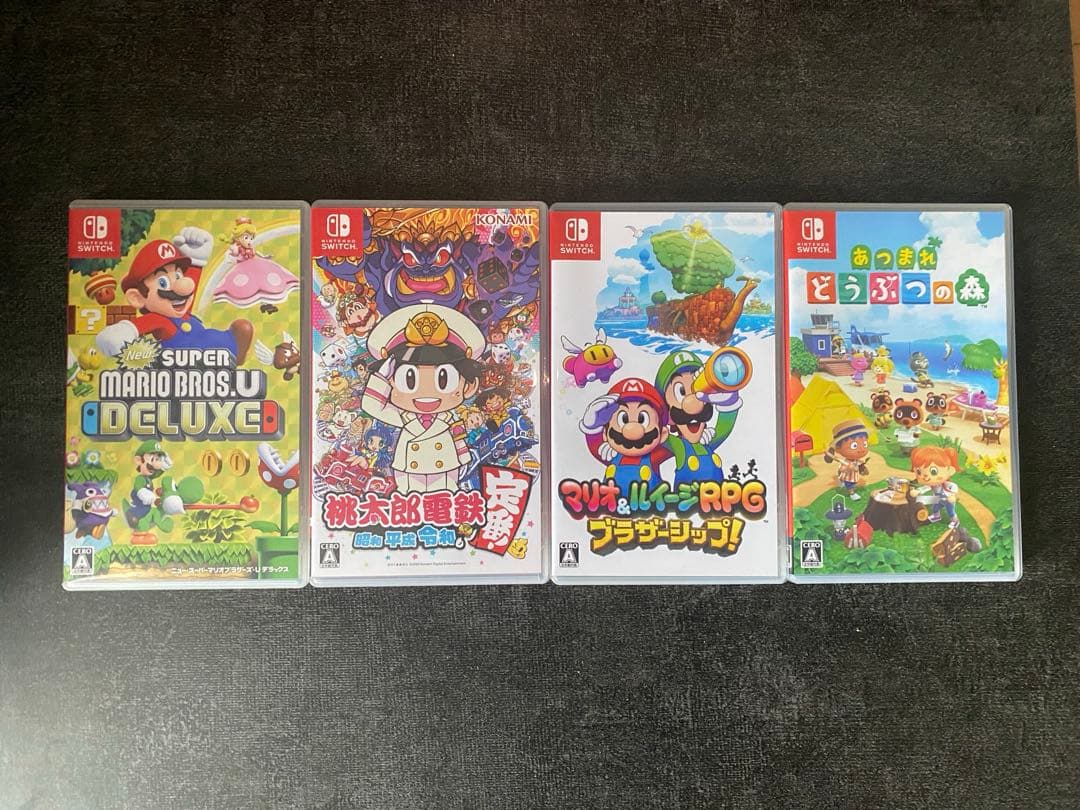 Nintendo Switch ゲームソフト4本セット