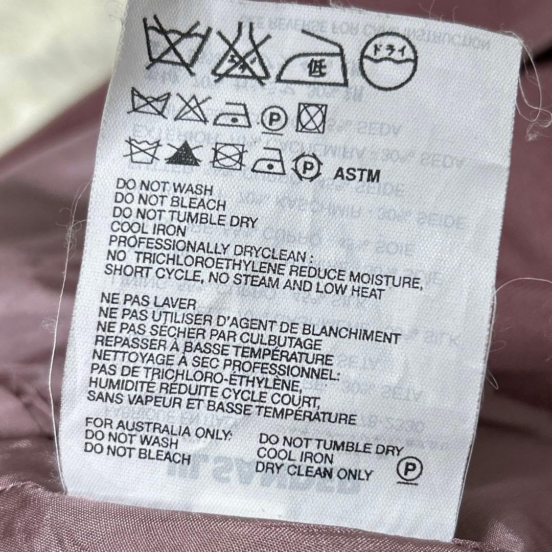 JIL SANDER ロングコート カシミヤ生地　シルク混　サイズ36 ピンク