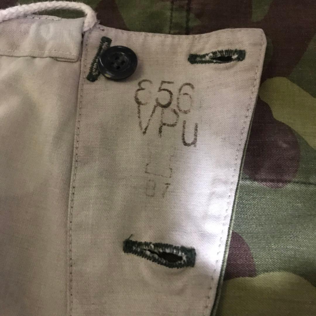 フィンランド軍　M62 オーバーパンツ　カモ　迷彩　ミリタリー　ビンテージ