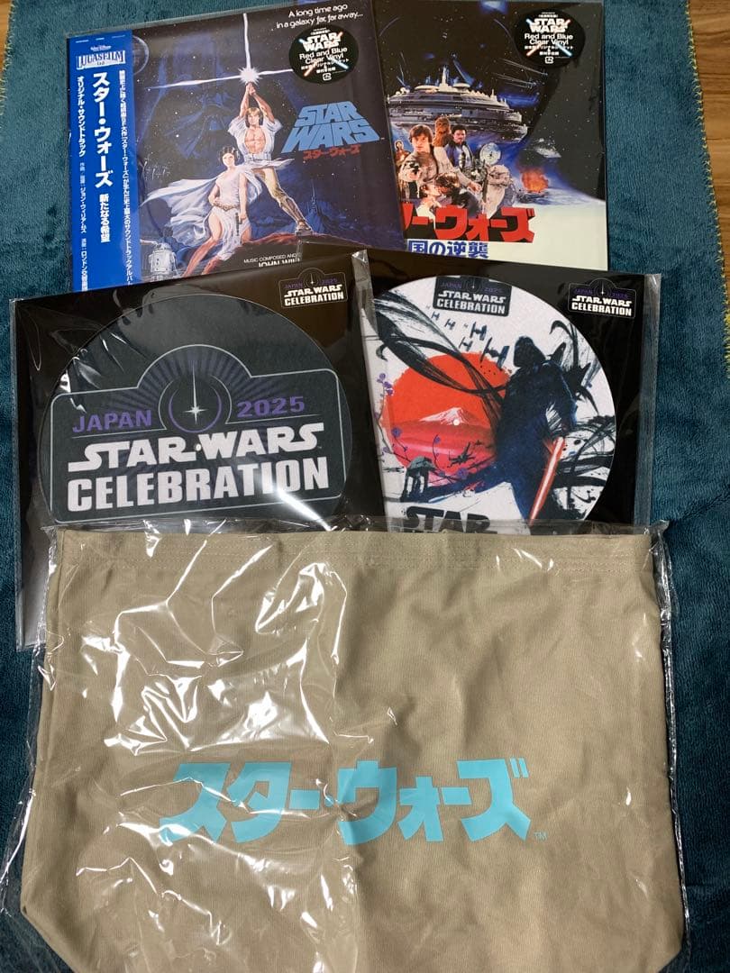 スターウォーズセレブレーション2025 会場限定レコード2枚セット 特典付き