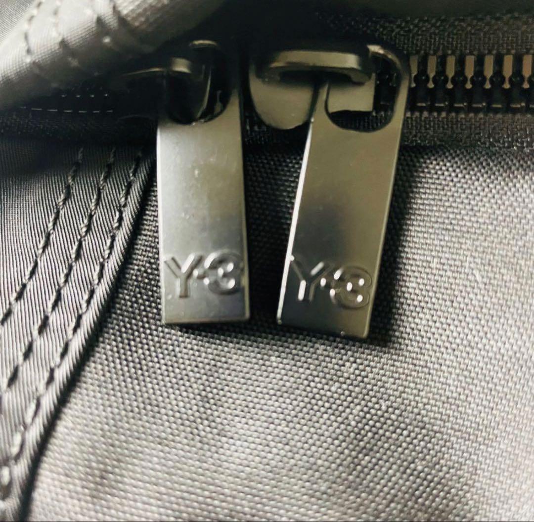 Y-3 黒 バックパック ロゴ　リュック ブラック