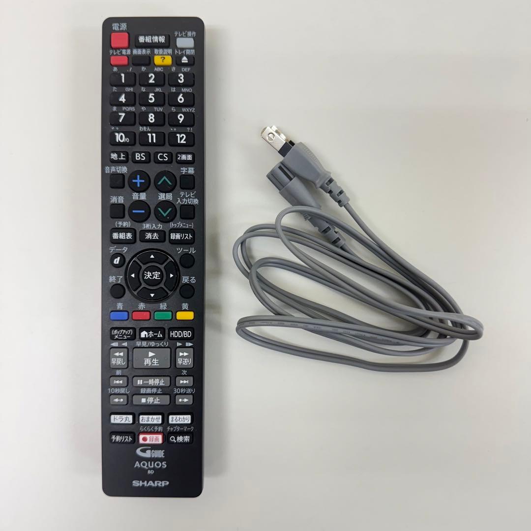 即日発送可能‼️SHARP AQUOS ブルーレイレコーダー 1TB‼️