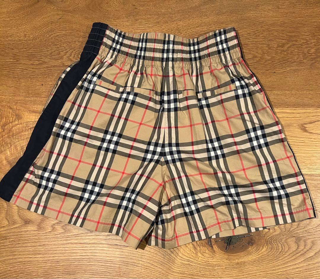 【試着のみ】BURBERRYバーバリー ヴィンテージチェックショートパンツ 34