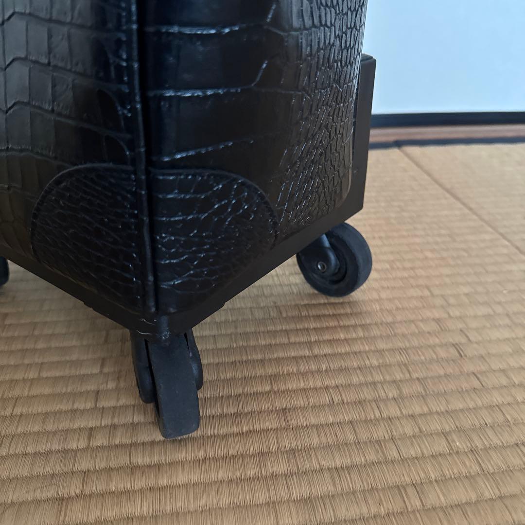 SWANY スワニー クロコ型押し キャリーバッグ 2way