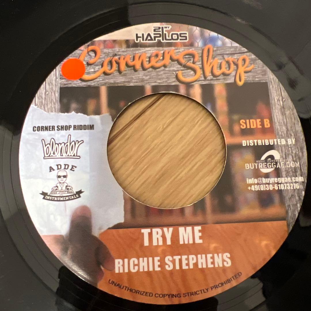 洋楽 CORNERSHOP RIDDIM/Jah Vinci / Richie Ste