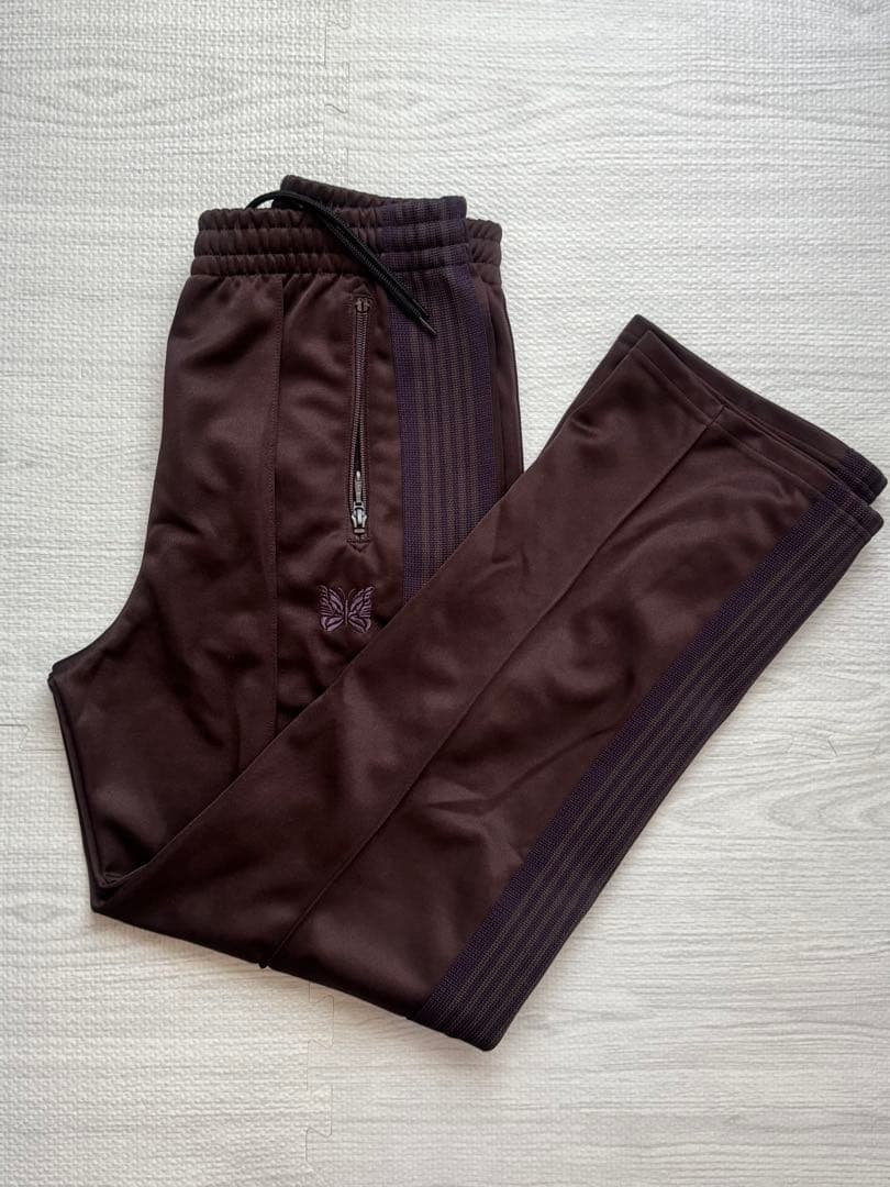 Needles Track Pants (XS-ブラウン/パープル)