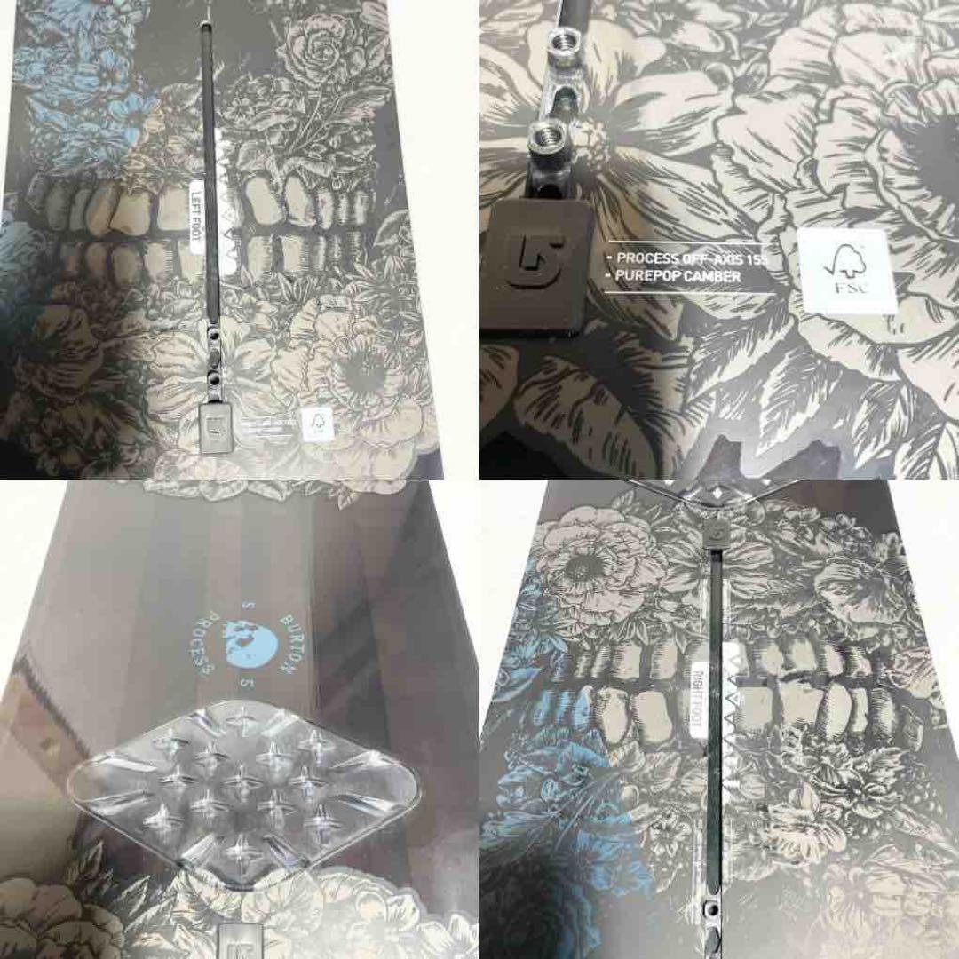 ✨美品✨バートン プロセス オフアクシス×カスタム スノーボード バートンセット