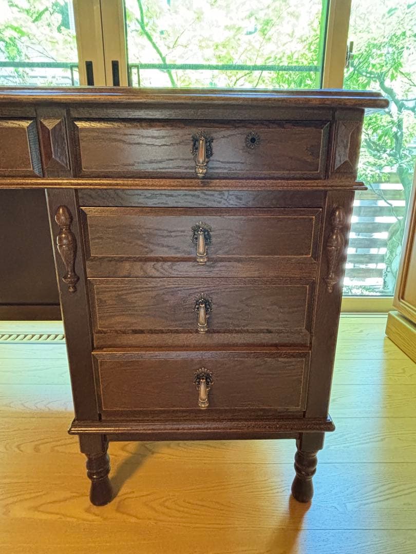 【本日最終日】三越家具ブルージュ カントリーハウス 書斎机 デスク