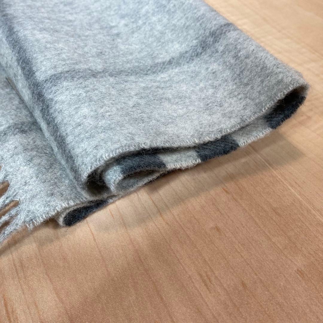 極美品！BURBERRY バーバリー カシミヤ100% ノバチェック マフラー