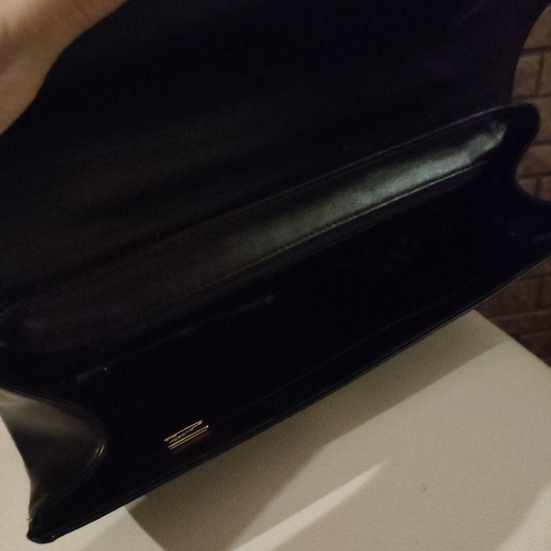 濱野 バッグ　ロイヤルモデル　黒　フォーマル　ブラック　ゴールド