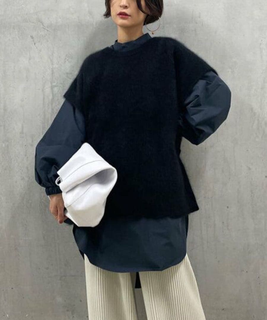 ビアズリー ポンチョ ニット【定価39600円】